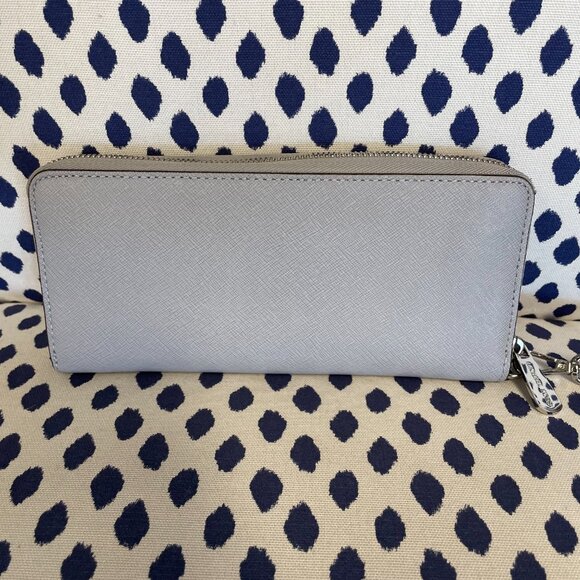 Michael Kors Gray Continental Wallet - Picture 2 of 7